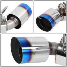 Load image into Gallery viewer, 2003-2009 Nissan 350Z / G35 Axleback Exhaust Dual Burnt Tip Stainless Steel