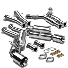 Load image into Gallery viewer, 2003-2009 Nissan 350Z / G35 Dual Rolled Tip Catback Exhaust Stainless Steel