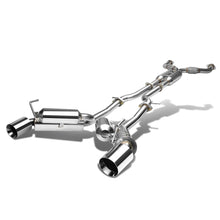 Load image into Gallery viewer, 09-16 Nissan 370Z Dual Rolled Tip Catback Exhaust Stainless Steel
