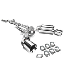 Load image into Gallery viewer, 09-18 Nissan 370Z Catback Exhaust System Dual Rolled Tip Stainless Steel