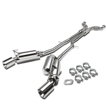 Load image into Gallery viewer, 09-18 Nissan 370Z Catback Exhaust System Dual Rolled Tip Stainless Steel