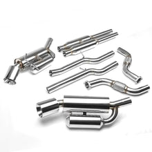 Load image into Gallery viewer, 09-18 Nissan 370Z Catback Exhaust System Dual Rolled Tip Stainless Steel