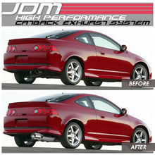 Load image into Gallery viewer, 2002-2006 Acura RSX Catback Exhaust System Single Tip Stainless Steel