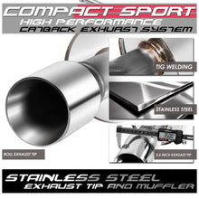 Load image into Gallery viewer, 05-10 Chevrolet Cobalt / 07-10 Pontiac G5 Catback Exhaust - Stainless Steel