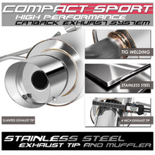Load image into Gallery viewer, 01-06 Chrysler PT Cruiser Catback Exhaust Single Tip Stainless Steel