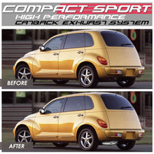 Load image into Gallery viewer, 01-06 Chrysler PT Cruiser Catback Exhaust Single Tip Stainless Steel