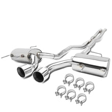 Load image into Gallery viewer, 2009-2011 Cadillac CTS-V Dual Rolled Tip Catback Exhaust - Stainless Steel