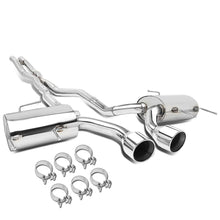 Load image into Gallery viewer, 2009-2011 Cadillac CTS-V Dual Rolled Tip Catback Exhaust - Stainless Steel