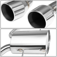 Load image into Gallery viewer, 2009-2011 Cadillac CTS-V Dual Rolled Tip Catback Exhaust - Stainless Steel