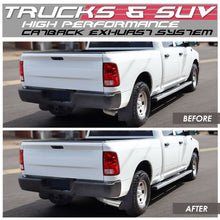 Load image into Gallery viewer, 09-17 Dodge Ram 1500/2500/3500 Single Tip Catback Exhaust Stainless Steel