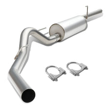 Load image into Gallery viewer, 10-14 Ford F-150 6.2L Extended Cab Single Tip Catback Exhaust - Stainless Steel