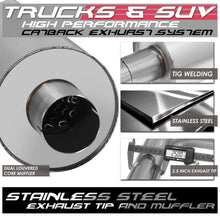 Load image into Gallery viewer, 07-14 Toyota FJ Cruiser Catback Exhaust System - Stainless Steel