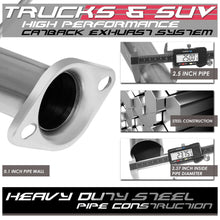 Load image into Gallery viewer, 07-14 Toyota FJ Cruiser Catback Exhaust System - Stainless Steel