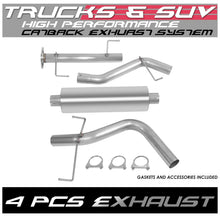 Load image into Gallery viewer, 07-14 Toyota FJ Cruiser Catback Exhaust System - Stainless Steel