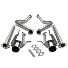 Load image into Gallery viewer, 11-14 Ford Mustang 3.7L V6 Dual Tip Catback Exhaust Stainless Steel