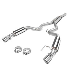 Load image into Gallery viewer, 2015-2017 Ford Mustang 2.3L Turbo Catback Exhaust Stainless Steel