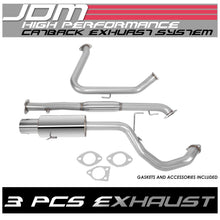 Load image into Gallery viewer, 1999-2003 Mitsubishi Galant Single Tip Catback Exhaust Stainless Steel