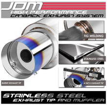 Load image into Gallery viewer, 1999-2003 Mitsubishi Galant Catback Exhaust - Stainless Steel