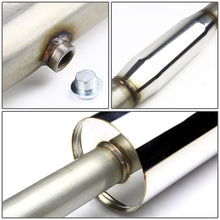 Load image into Gallery viewer, 1999-2003 Mitsubishi Galant Single Rolled Tip Catback Exhaust Stainless Steel
