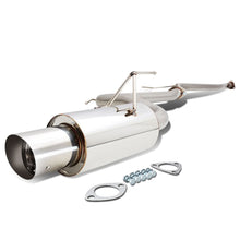 Load image into Gallery viewer, 03-06 Honda Accord 2DR Single Tip Catback Exhaust - Stainless Steel