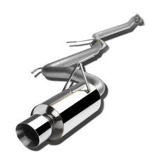 Load image into Gallery viewer, 2003-2006 Honda Accord 2DR Single Rolled Tip Catback Exhaust Stainless Steel