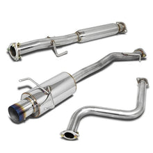 Load image into Gallery viewer, 90-93 Honda Accord Single Burnt Tip Catback Exhaust - Stainless Steel