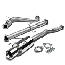 Load image into Gallery viewer, 94-97 Honda Accord Single Rolled Tip Catback Exhaust Stainless Steel