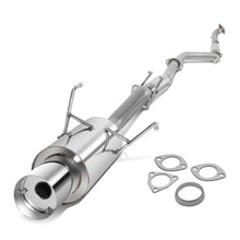 Load image into Gallery viewer, 01-05 Honda Civic DX/LX Catback Exhaust Single Tip Stainless Steel