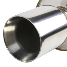 Load image into Gallery viewer, 2001-2005 Honda Civic Catback Exhaust Single Rolled Tip Stainless Steel