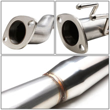 Load image into Gallery viewer, 2002-2005 Honda Civic SI Single Tip Catback Exhaust - Stainless Steel