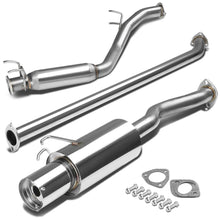 Load image into Gallery viewer, 06-08 Honda Civic EX Single Tip Catback Exhaust - Stainless Steel