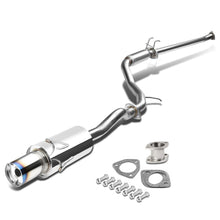 Load image into Gallery viewer, 06-08 Honda Civic EX Catback Exhaust Single Burnt Tip Stainless Steel