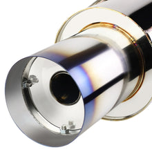 Load image into Gallery viewer, 06-08 Honda Civic EX Catback Exhaust Single Burnt Tip Stainless Steel