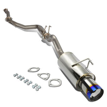 Load image into Gallery viewer, 2006-2008 Honda Civic SI Catback Exhaust Single Burnt Tip Stainless Steel