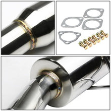 Load image into Gallery viewer, 2012-2015 Honda Civic Catback Exhaust Single Tip Stainless Steel
