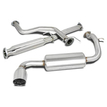 Load image into Gallery viewer, 88-91 Honda Civic Single Tip Catback Exhaust Stainless Steel