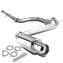 Load image into Gallery viewer, 88-91 Honda Civic 4-Door Catback Exhaust Single Tip Stainless Steel