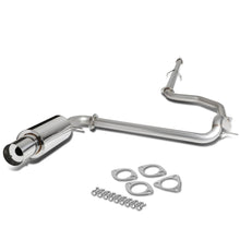 Load image into Gallery viewer, 88-91 Honda Civic 4-Door Catback Exhaust Single Tip Stainless Steel