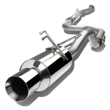 Load image into Gallery viewer, 92-00 Honda Civic Catback Exhaust Single Rolled Tip Stainless Steel