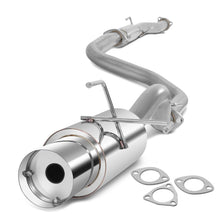 Load image into Gallery viewer, 92-95 Honda Civic 3-Door Single Tip Catback Exhaust - Stainless Steel