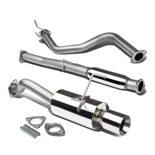 Load image into Gallery viewer, 92-95 Honda Civic 3-Door Catback Exhaust Single Rolled Tip Stainless Steel