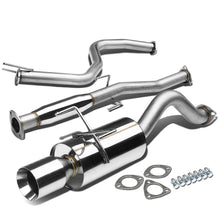 Load image into Gallery viewer, 96-00 Honda Civic 3-Door Catback Exhaust Single Rolled Tip Stainless Steel