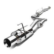 Load image into Gallery viewer, 96-00 Honda Civic 3-Door Catback Exhaust Single Rolled Tip Stainless Steel