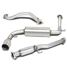 Load image into Gallery viewer, 1988-1991 Honda CRX Single Tip Catback Exhaust - Stainless Steel