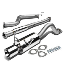 Load image into Gallery viewer, 1993-1997 Honda Del Sol Single Rolled Tip Catback Exhaust - Stainless Steel