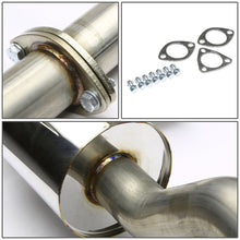 Load image into Gallery viewer, 1993-1997 Honda Del Sol Single Rolled Tip Catback Exhaust - Stainless Steel