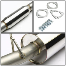 Load image into Gallery viewer, 92-96 Honda Prelude Catback Exhaust Single Rolled Tip Stainless Steel