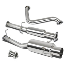 Load image into Gallery viewer, 97-01 Honda Prelude Single Tip Catback Exhaust - Stainless Steel