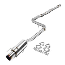 Load image into Gallery viewer, 97-01 Honda Prelude Single Burnt Tip Catback Exhaust Stainless Steel