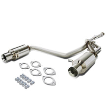 Load image into Gallery viewer, 03-08 Hyundai Tiburon 2.0L Catback Exhaust Single Rolled Tip Stainless Steel